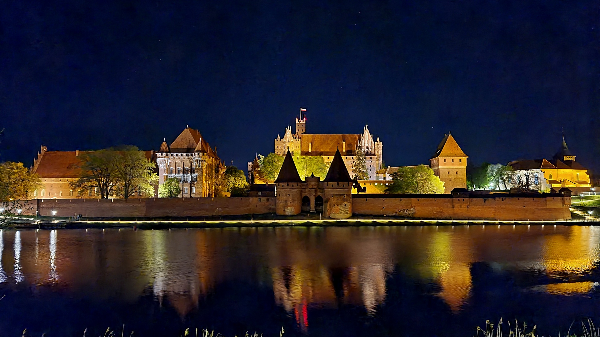 Zamek w Malborku Panorama